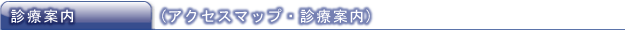 診療案内(アクセスマップ・診療案内)